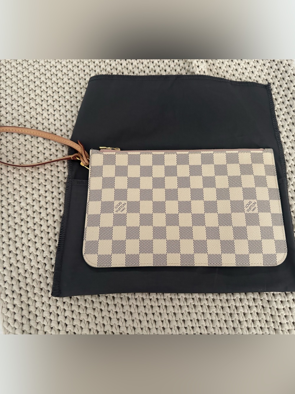 Louis Vuitton Damier Azur Checkerboard in Cream and Blue